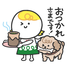 グリーンリボンキャンペーン「ハーティ」のLINEスタンプ